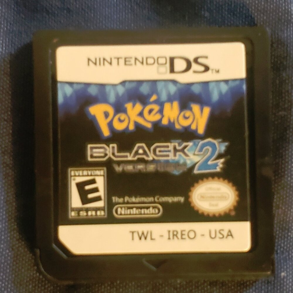 Pokemon Black 2 Video Game Nintendo DS NDS